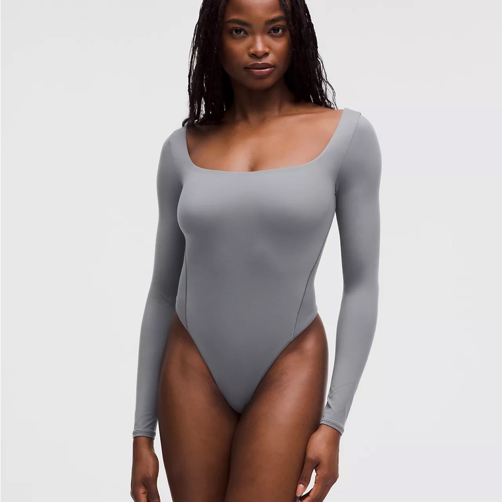 NWT Lululemon Brown Long Sleeve Bodysuit